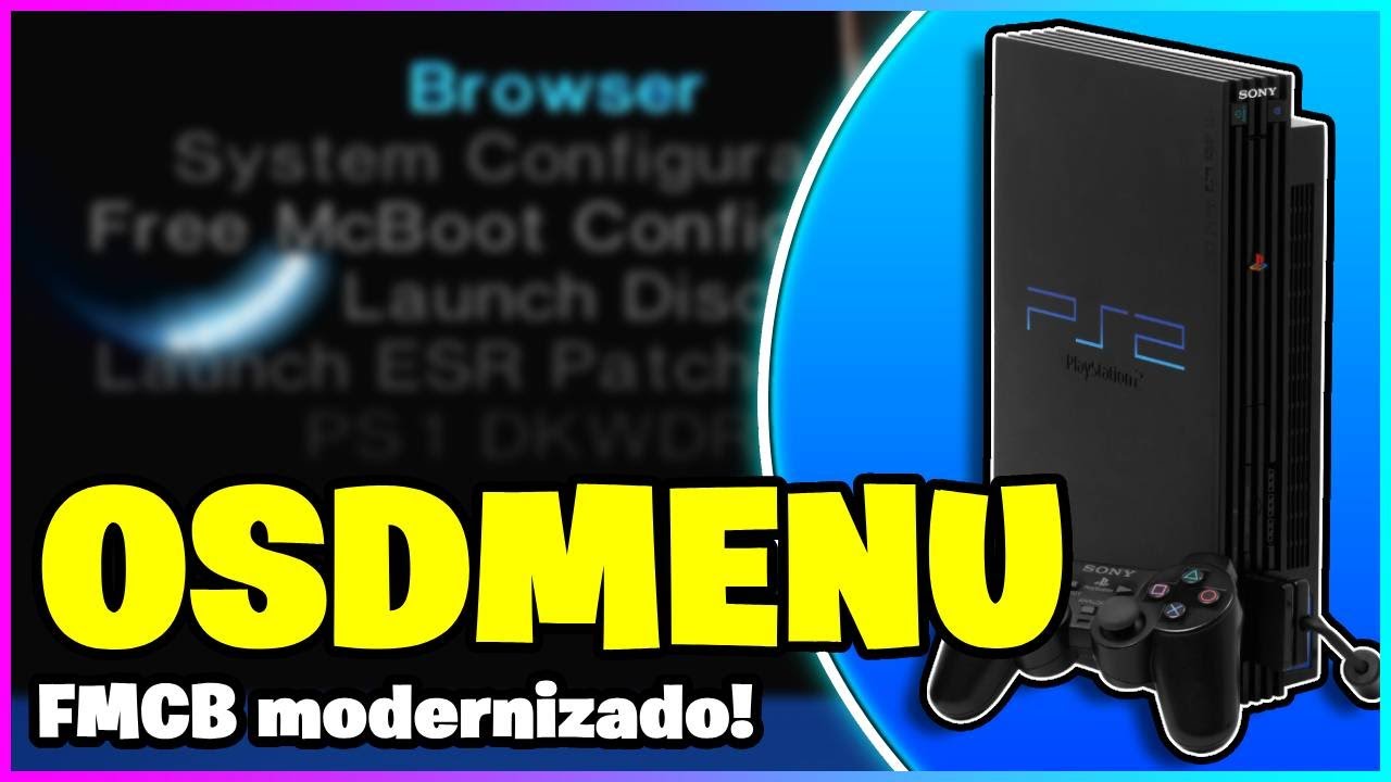OSDMenu - FMCB modernizado e um pacotão de APPS completo para seu PS2!