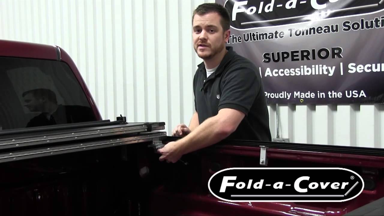 Removing a Fold-a-Cover Hard Folding Tonneau Cover