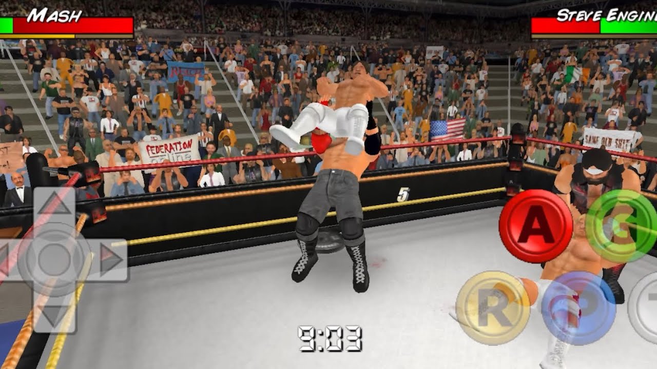 Wrestling empire | 6 way 1v6 | the chaos of superman punch