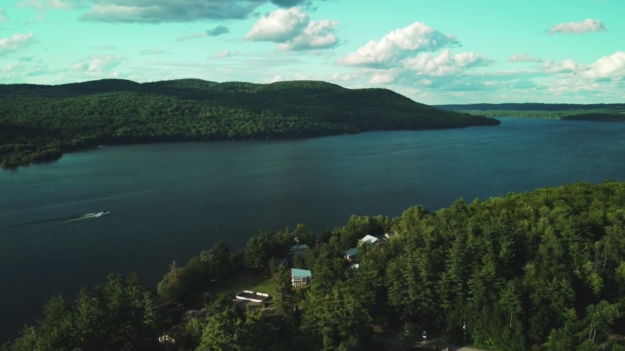 Massawippi Lake, Ayer's Cliff, Eastern Townships, Quebec Canada