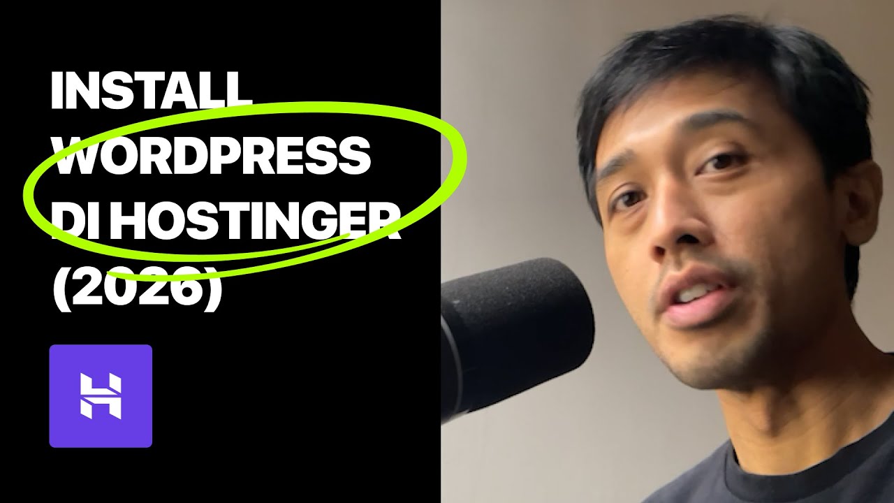 CARA INSTALL WORDPRESS DARI HOSTINGER 2026