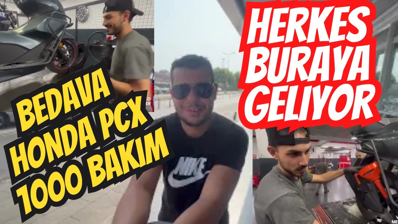 2024 Honda Pcx periyodik bakımı - İlk 1000 km Bakımı - Bakımda Nelerin Yapıldığı
