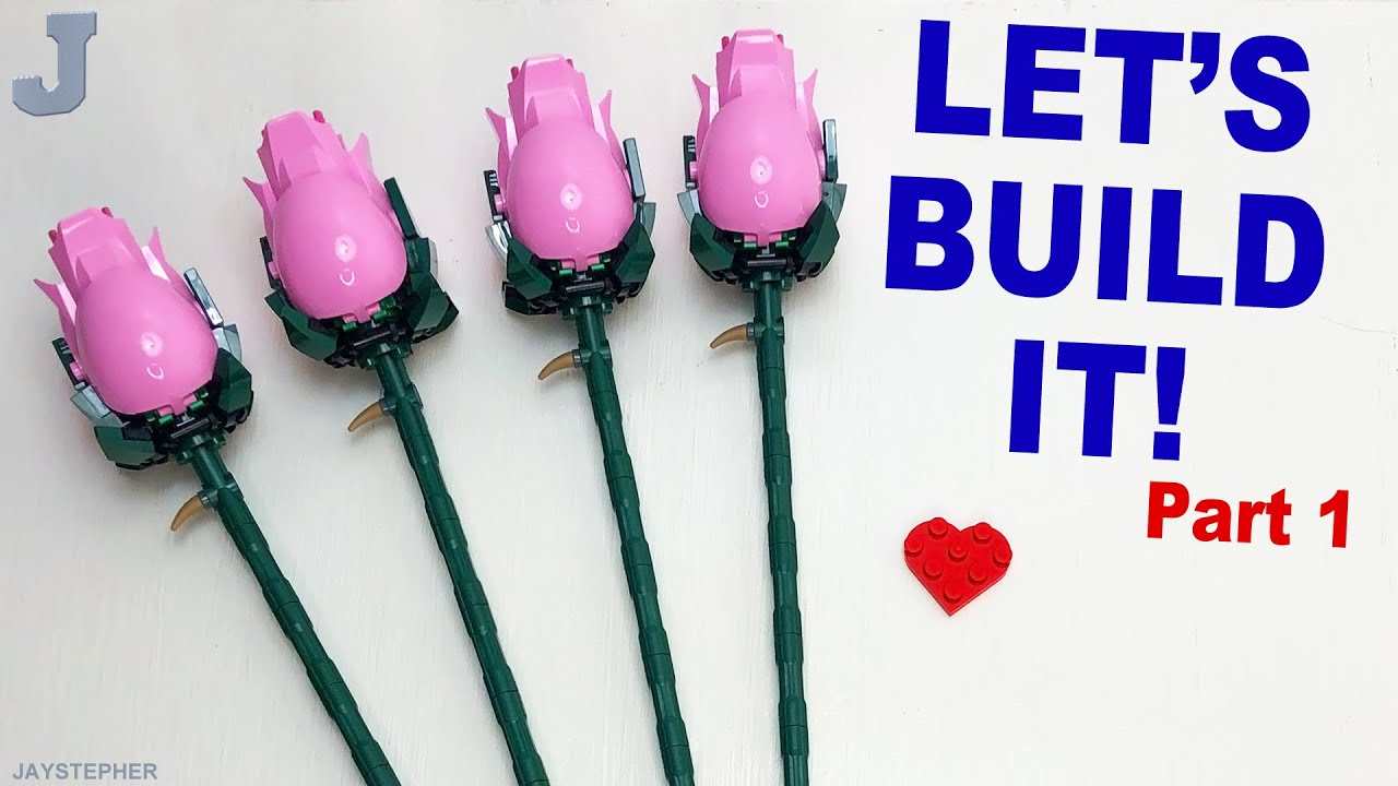 LEGO Botanicals 2025 Bouquet Of Pink Roses 10374 Unboxing & Build Part 1