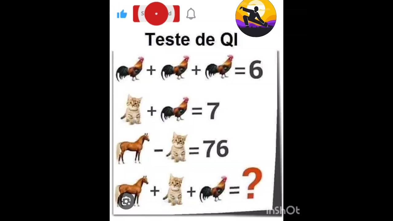 #teste seu racioc&iacute;nio l&oacute;gico