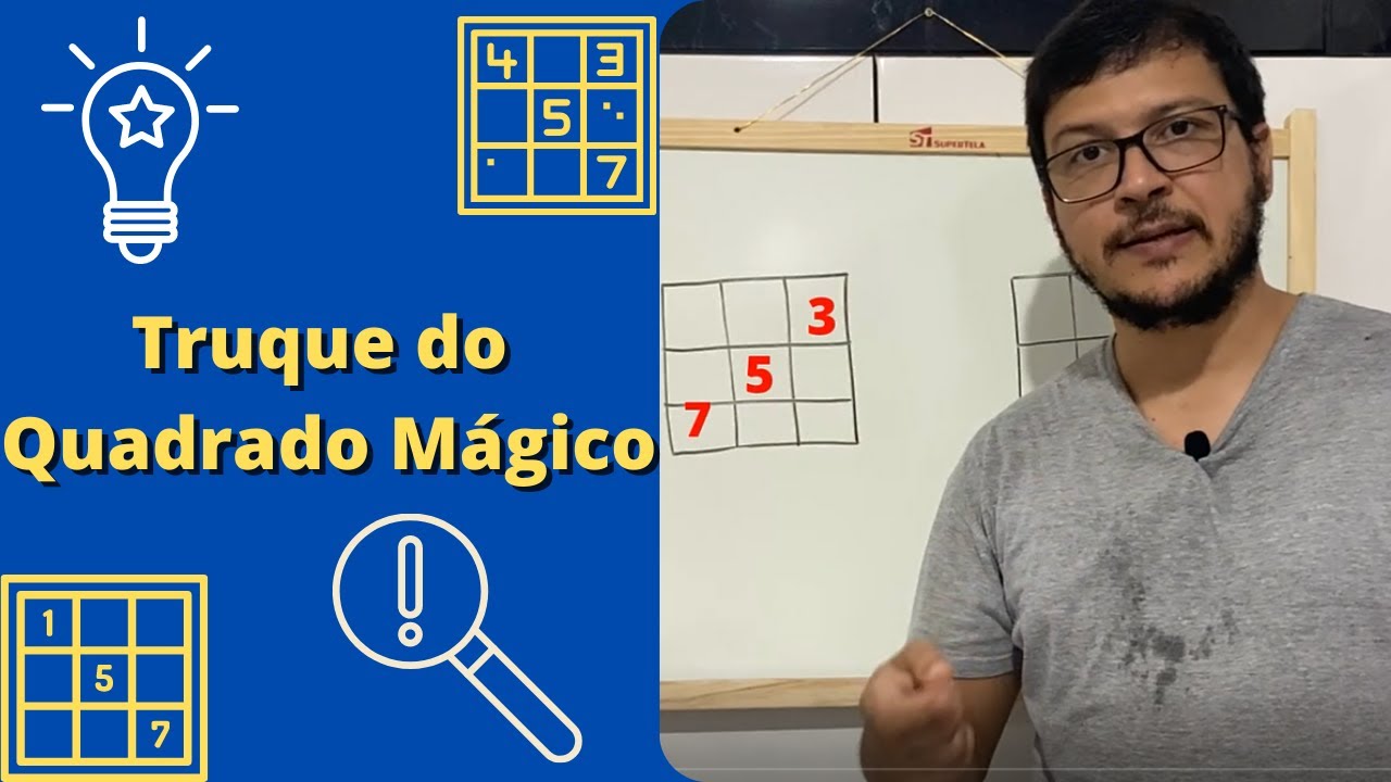Quadrado Mágico: como resolver e construir de forma fácil!