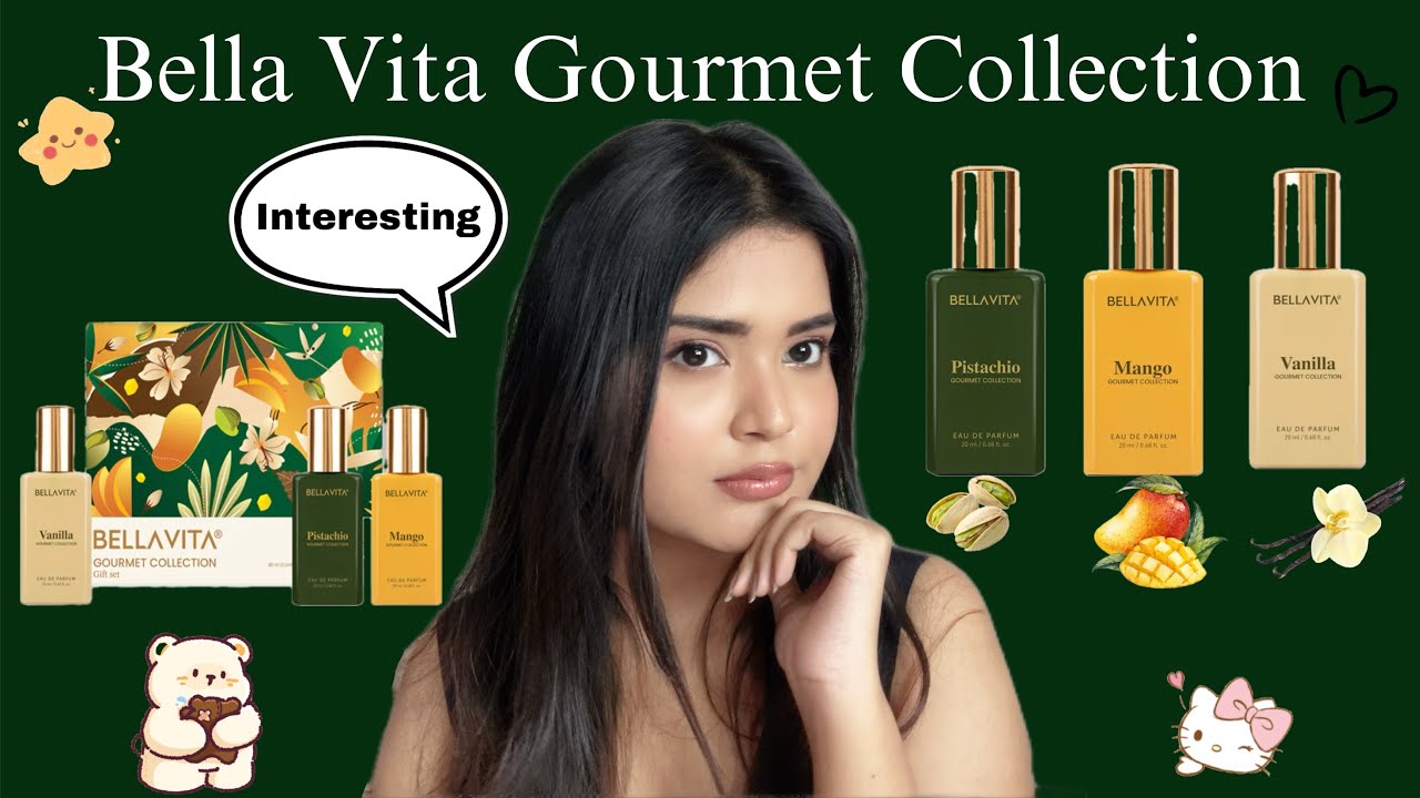 Bella Vita Gourmet Collection | Mango,vanilla,pistachio perfumes | #bellavitaperfume #perfumedupes