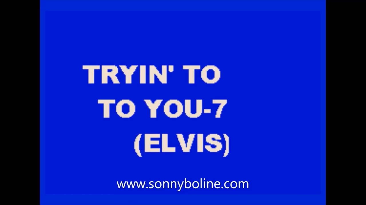 TRYIN' TO GET TO YOU 70'S