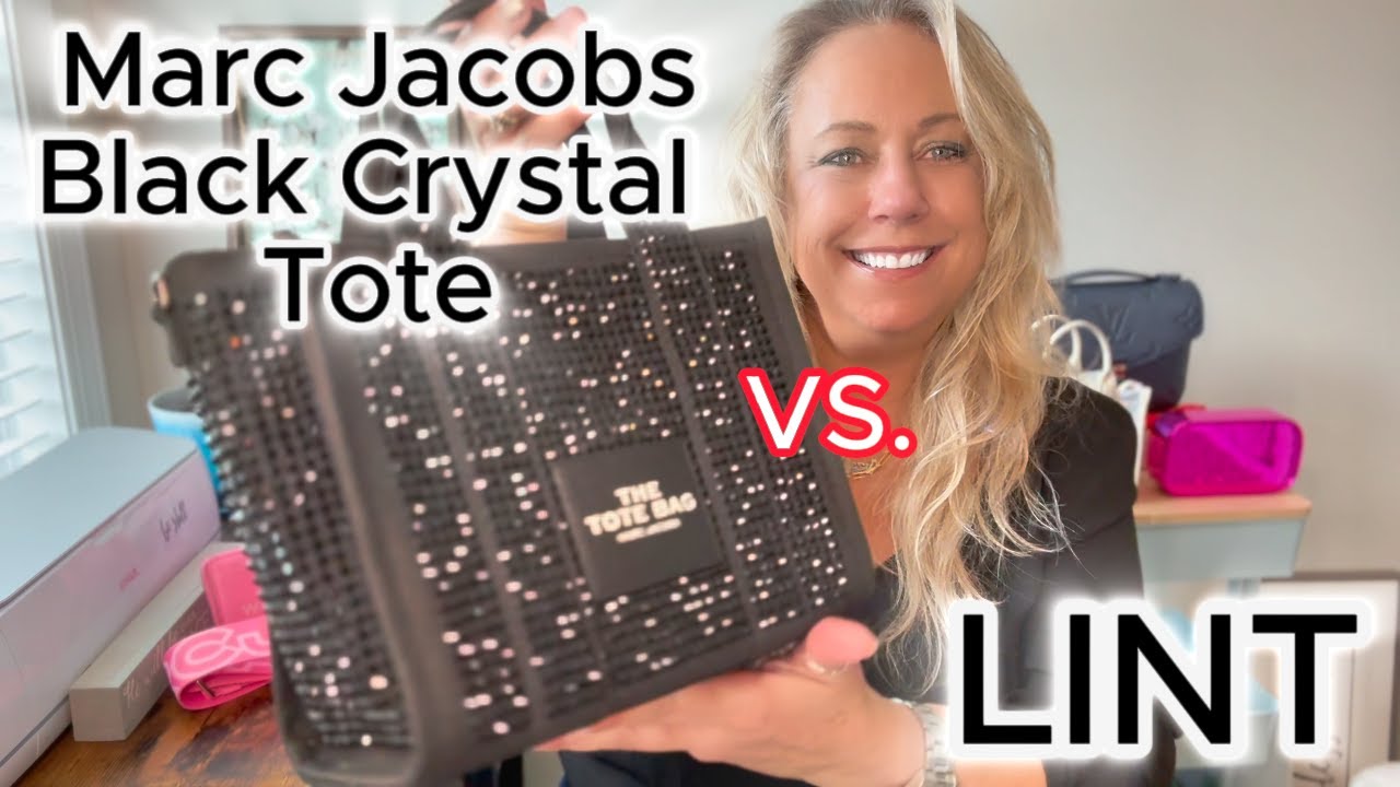 Update Marc Jacobs Lint on Black Crystal Tote