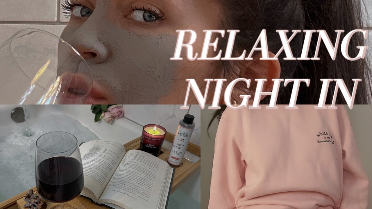 RELAXING NIGHT IN FOR VALENTINE'S (self-care routine)