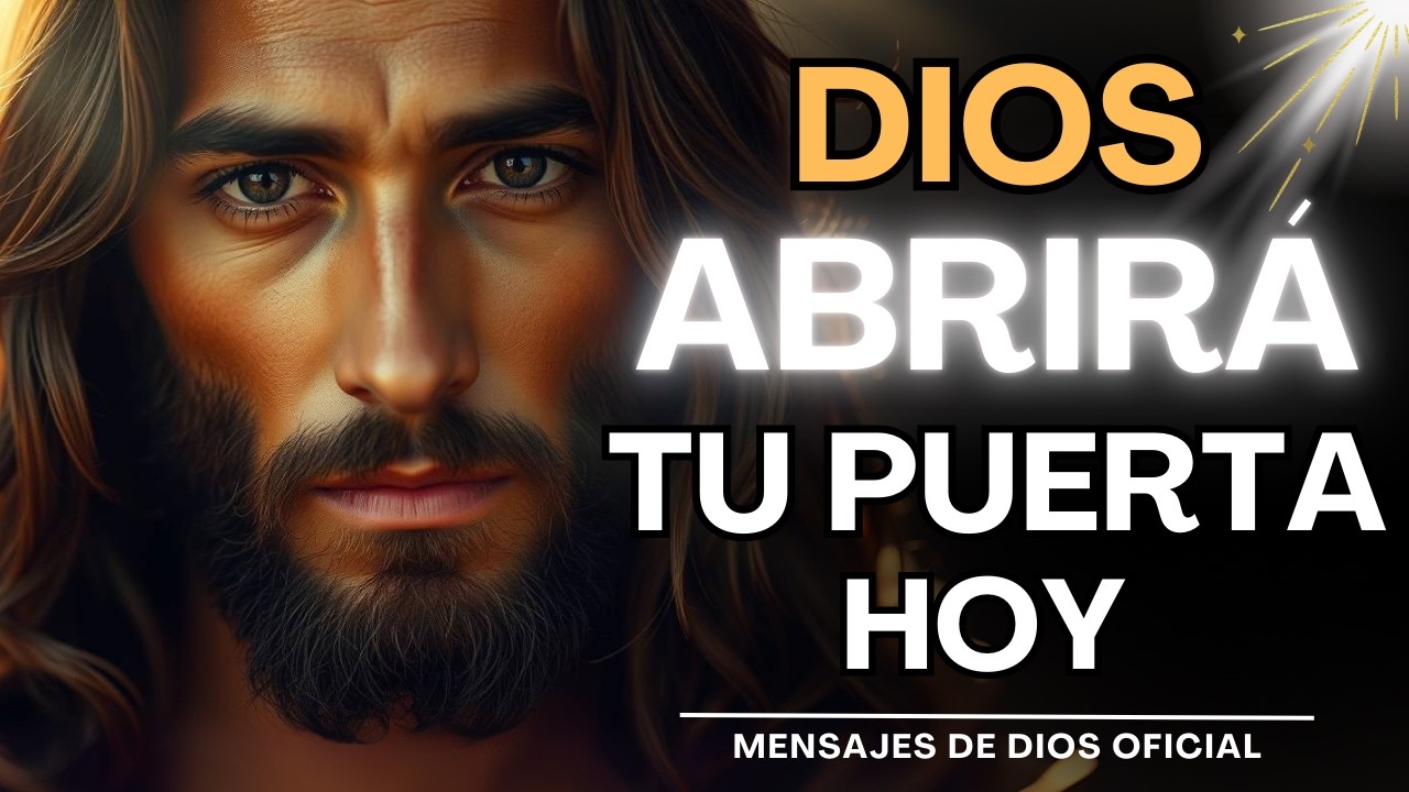 TU MILAGRO ESTÁ EN CAMINO: DIOS ABRIRÁ LA PUERTA QUE PARECÍA IMPOSIBLE | Mensajes de Dios