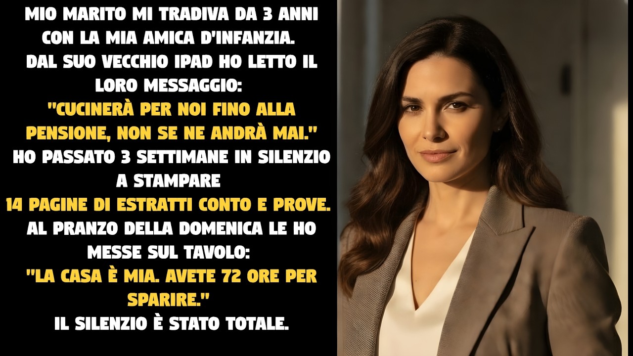 Mi Tradiva Con La Mia Amica D'Infanzia... La Mia Silenziosa Vendetta Al Pranzo In Famiglia.