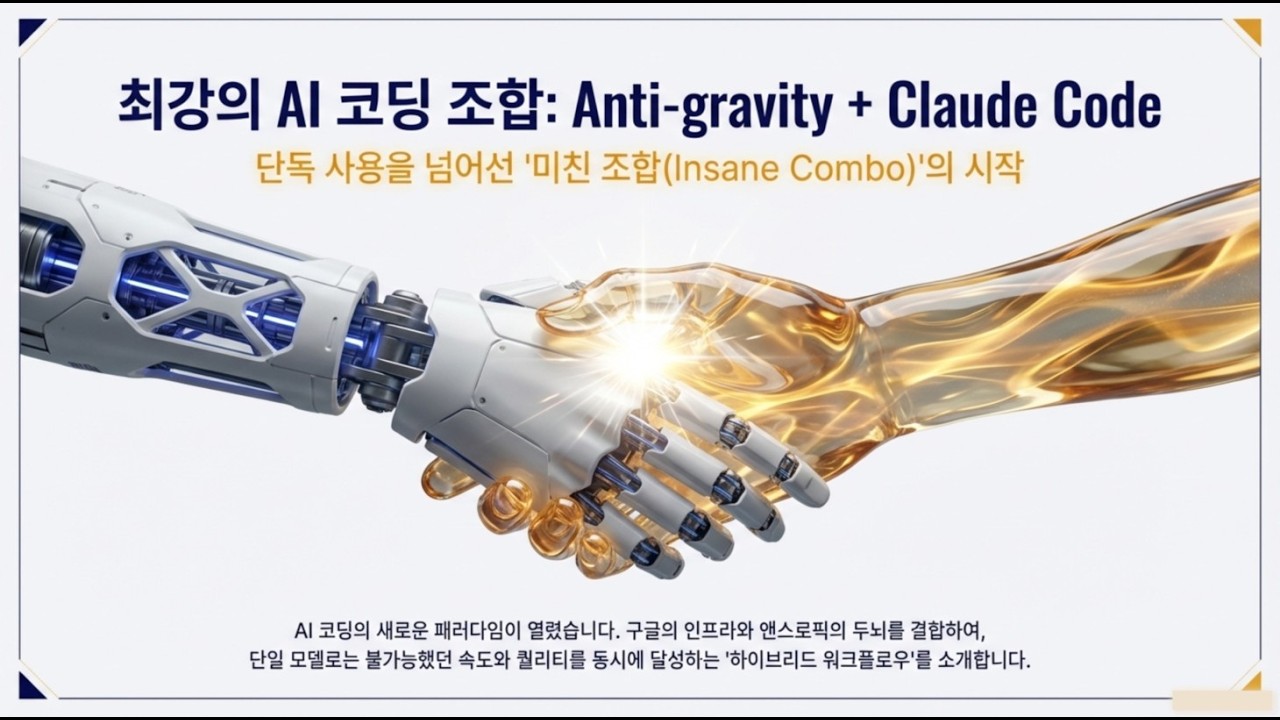 [Antigravity 12] 최강의 AI 코딩 조합: Anti-gravity + Claude Code 연동하기