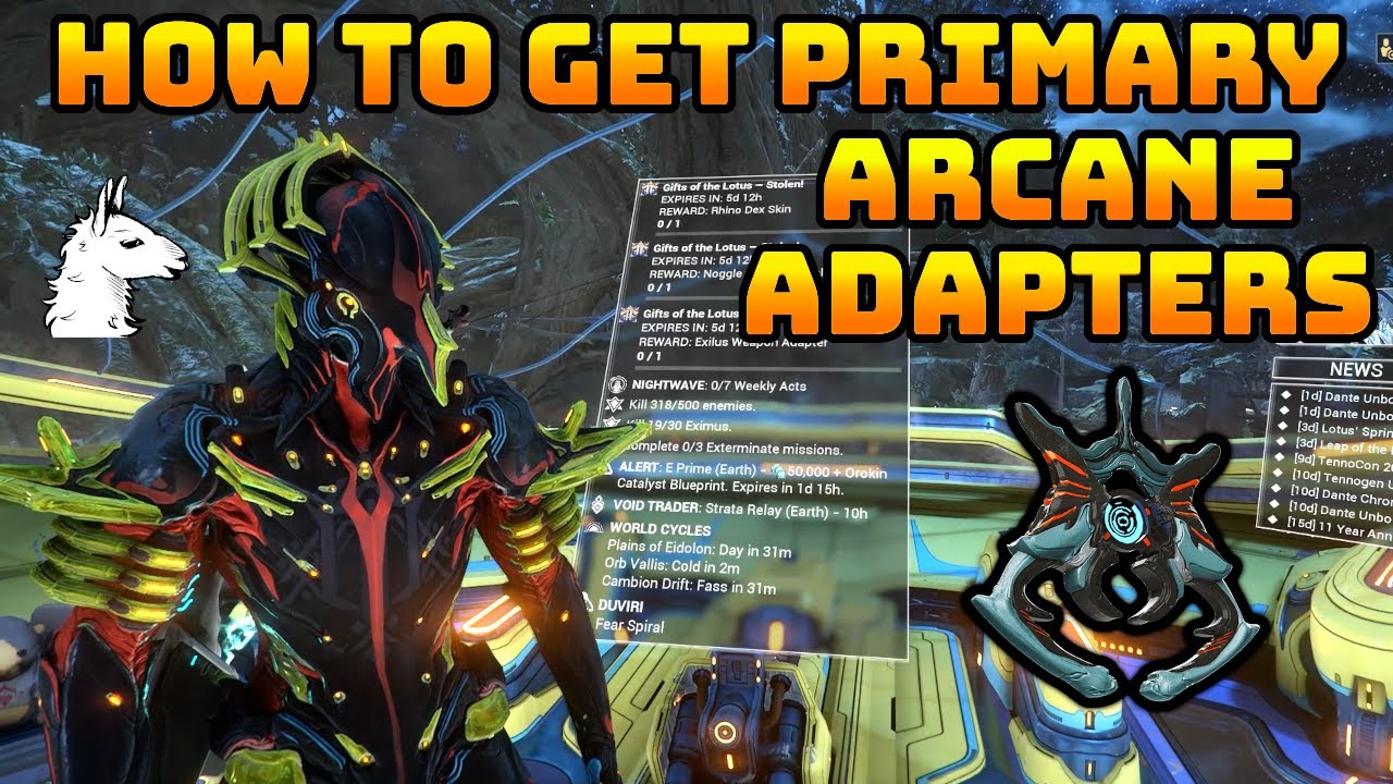 Давайте поиграем в Warframe — как получить основные мистические адаптеры