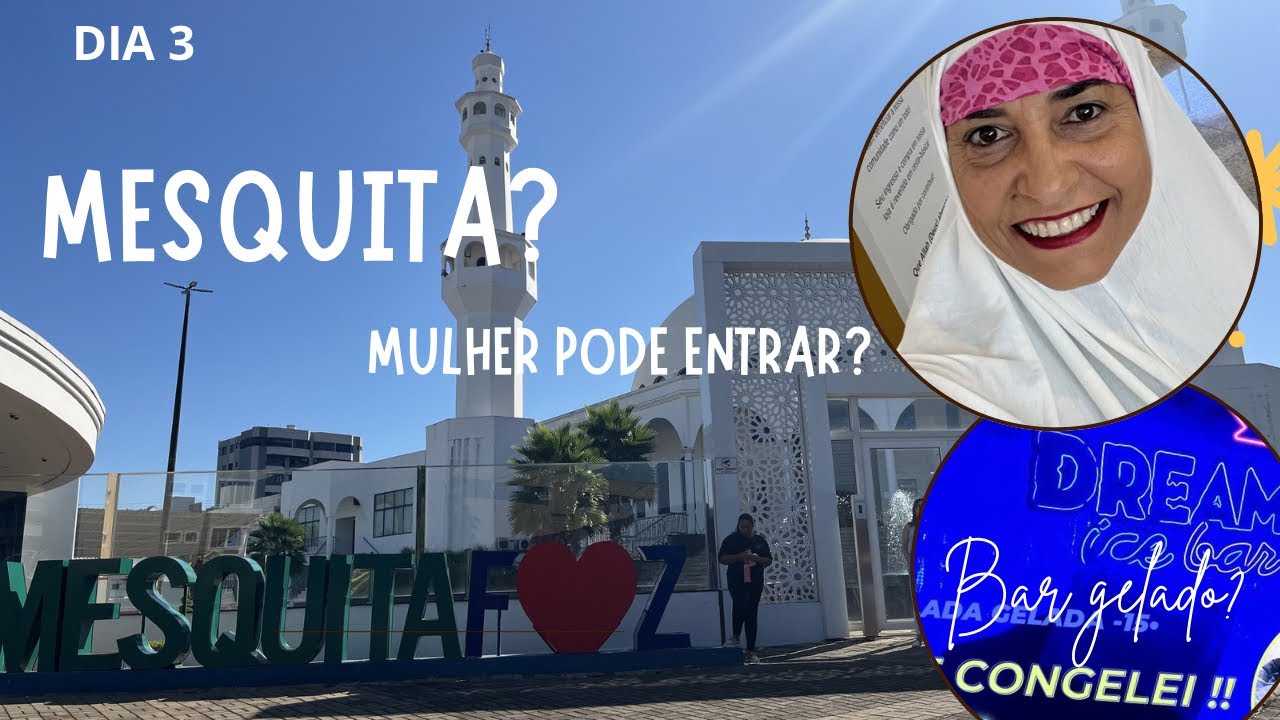 MESQUITA. Mulher no Islamismo, como é a religião? Bar de gelo e Templo Budista - DIA 03 TP02 EP#06