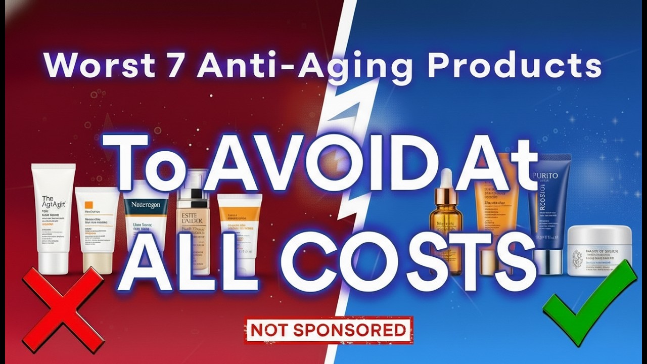 7 Worst Anti-Aging Products Making You Look OLDER (And 3 That Actually Work)