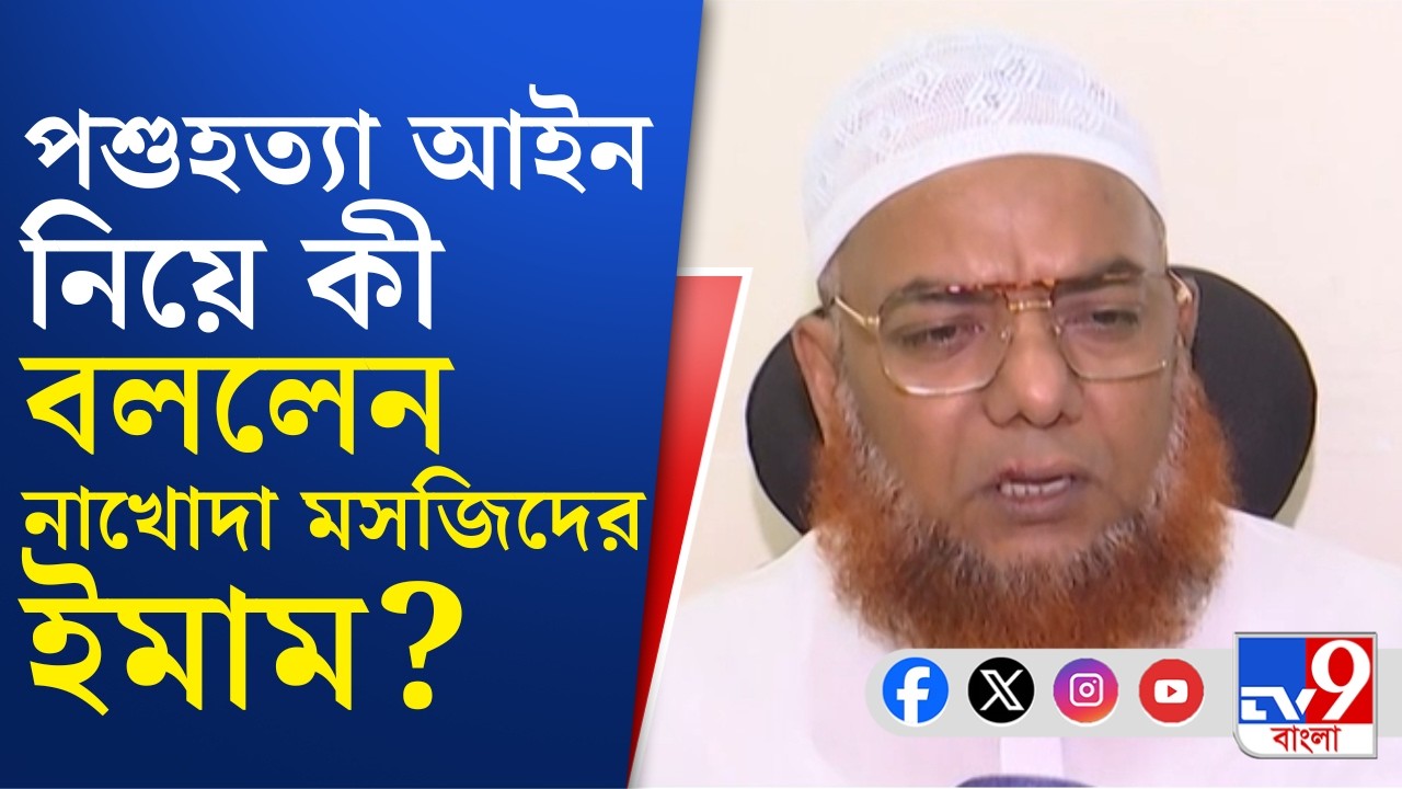 No More Public Slaughter: গরুকে জাতীয় পশু ঘোষণার দাবি জানালেন নাখোদা মসজিদের ইমাম