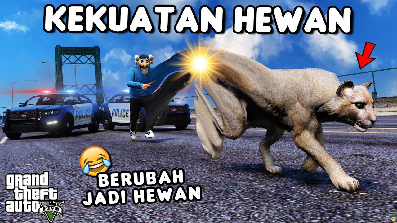 KEKUATAN BERUBAH HEWAN - GTA 5 ROLEPLAY