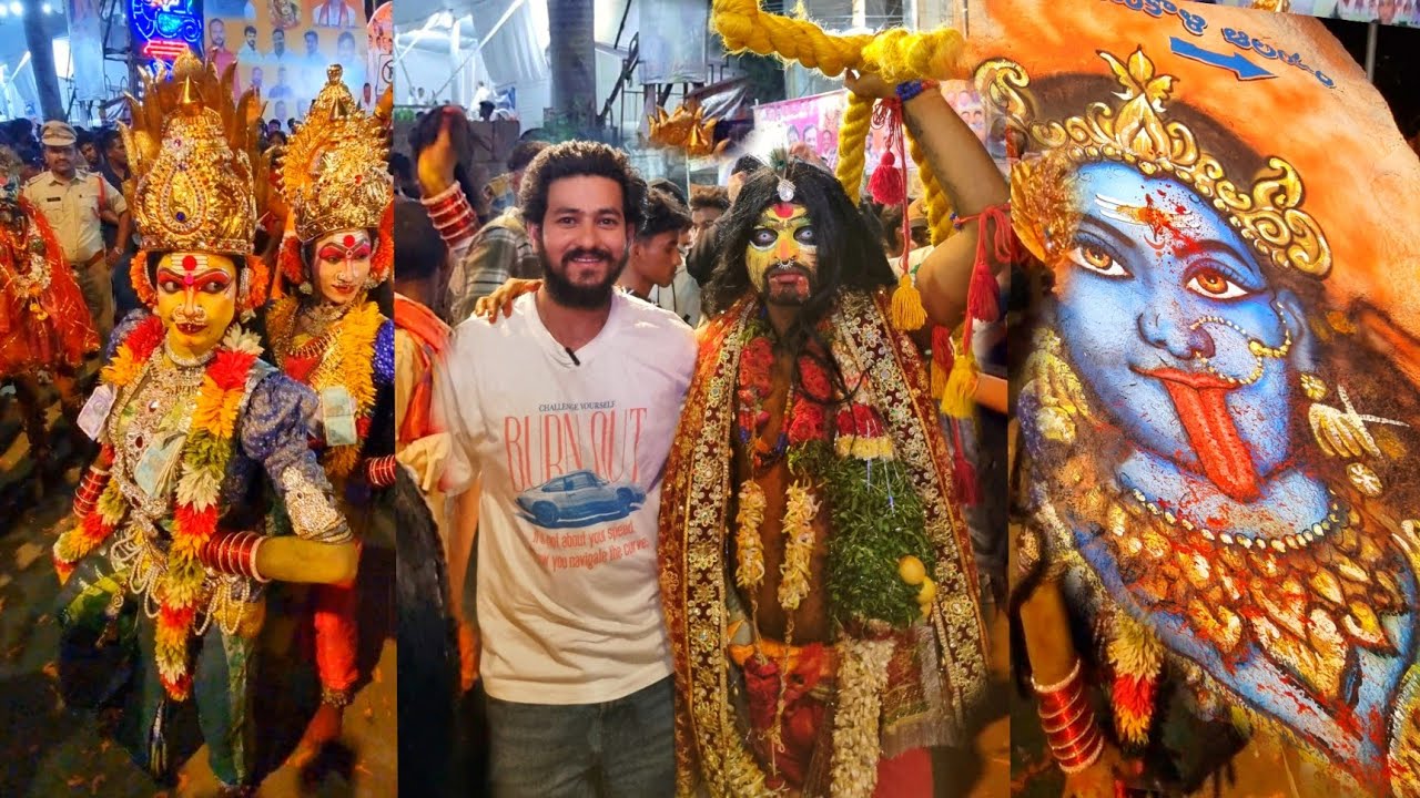 🎉 Bonalu 2025 First Jatra at Golconda Fort| Telangana’s Grand Festival Begins🔥  Celebration Vibes 😍
