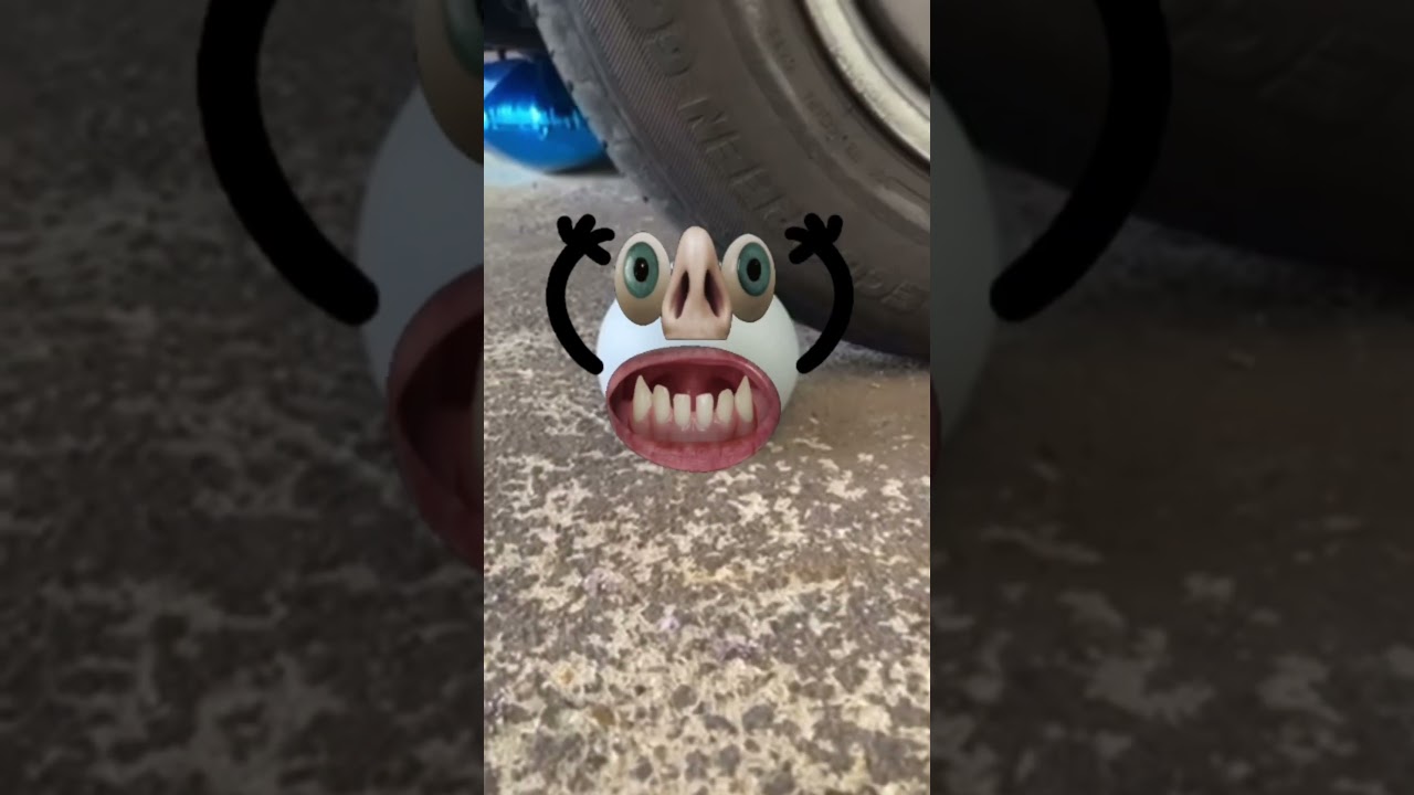 Crushing toys by car # Crushing things by car car running over stuff # smashing stuff with car.