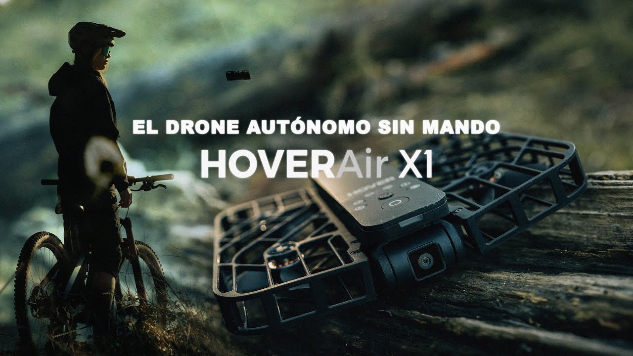 EL MEJOR DRONE PARA MONTAR EN BICICLETA | HOVER AIR X1