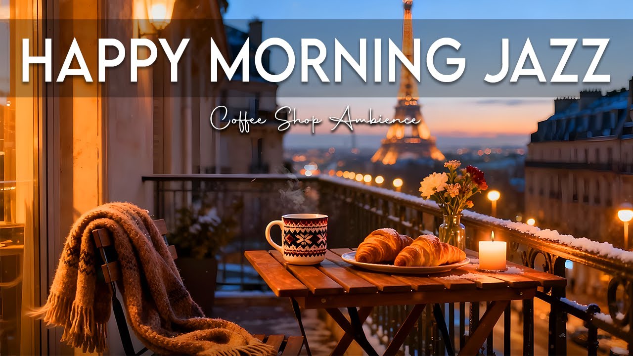 Happy Morning Jazz☕ March Bossa Nova Instrumental & Relaxing Jazz Cafe Music for Studying'
