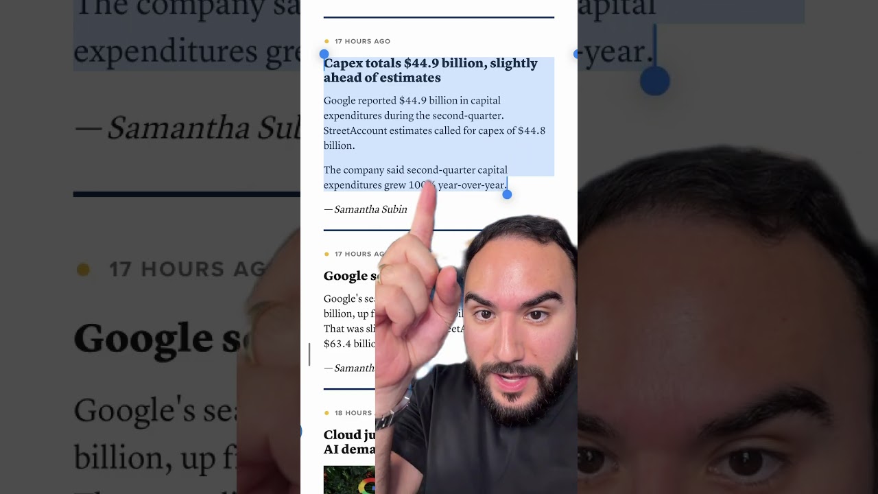 Акции Google РУШАТСЯ! Что я делаю СЕЙЧАС!📉