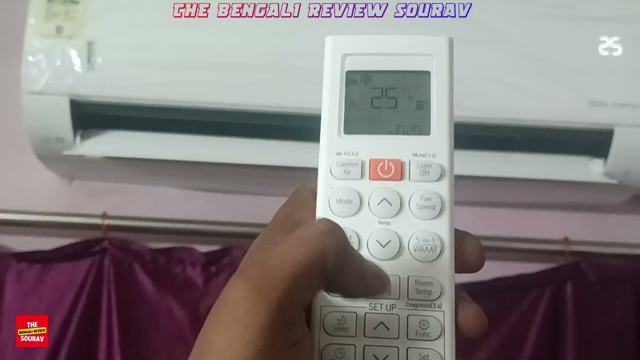 LG Ac Remote Fuction Guide Part-2 (Review In Bengali)