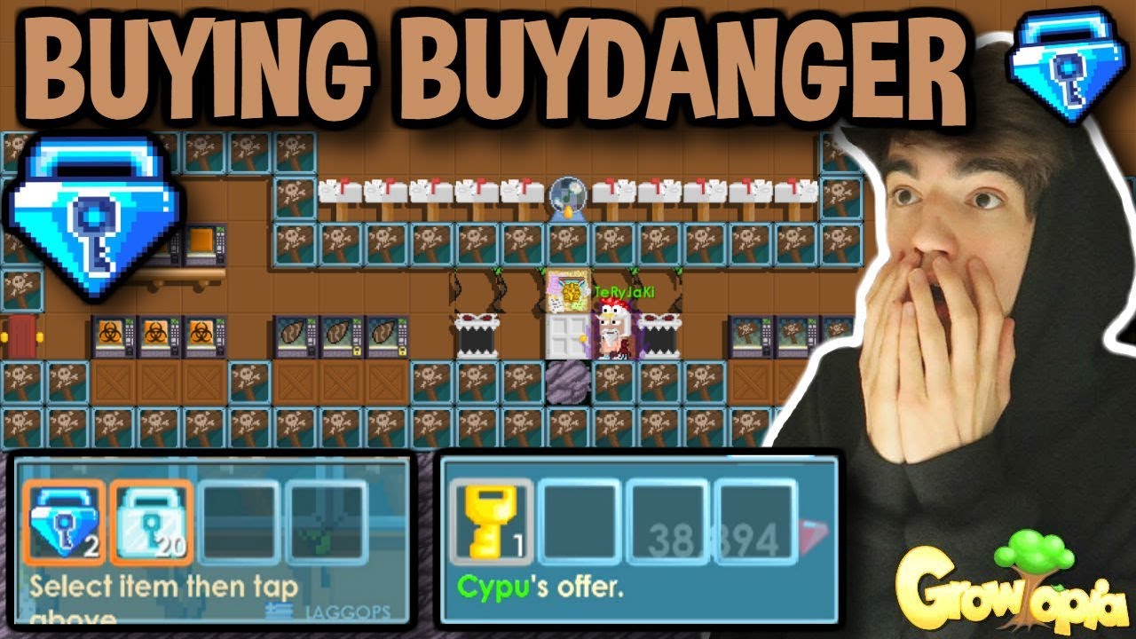 ПОКУПКА ''BUYDANGER'' ЗА 220 АЛМАЗНЫХ ЗАМКОВ [ОМГ!!] | Growtopia