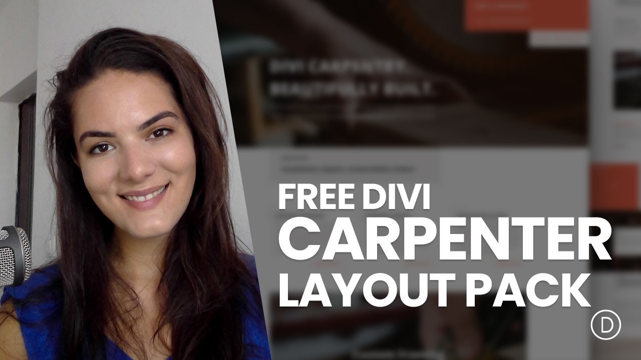 Get a FREE Carpenter Layout Pack for Divi