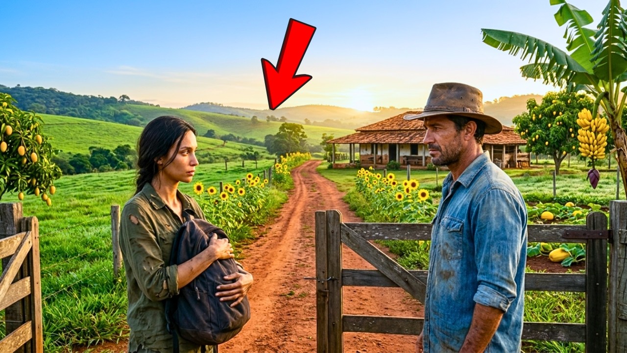 ELA CHEGOU DE MADRUGADA PEDINDO ABRIGO... 1 ANO DEPOIS, A FAZENDA INTEIRA ERA DELA