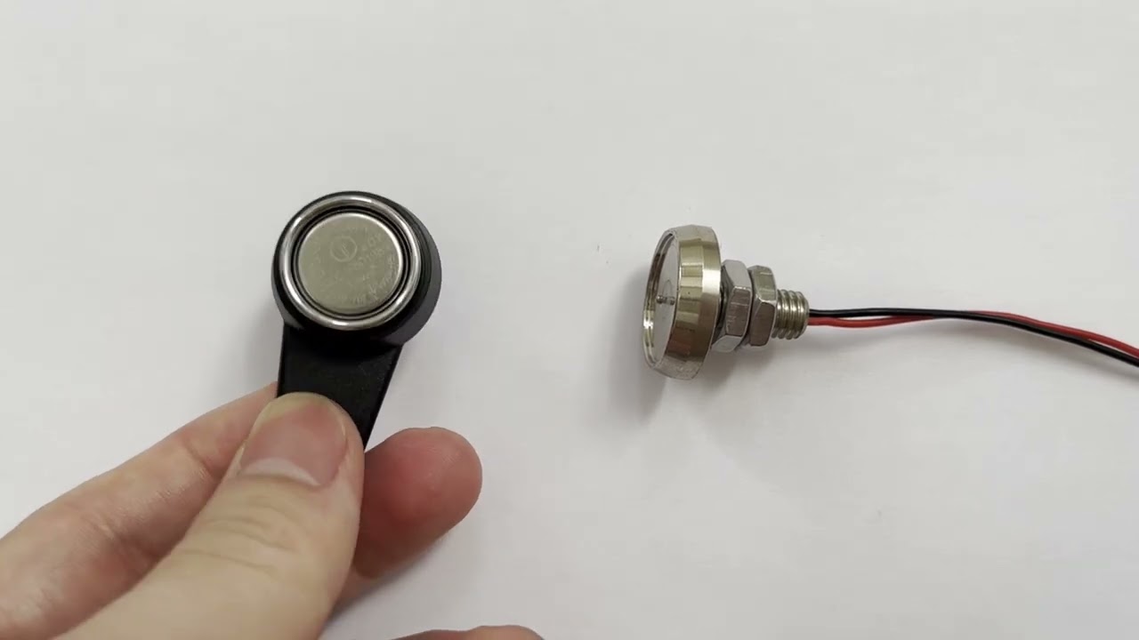magnetic ibutton reader and key with flat handle