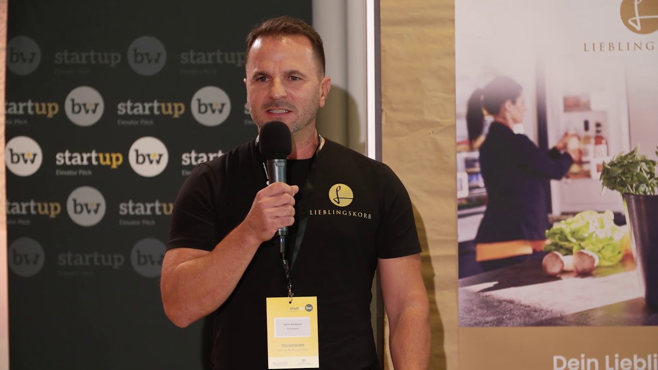 Start-up BW Elevator Pitch, 13.10.2020 Heilbronn | Lieblingskorb - 2. Platz