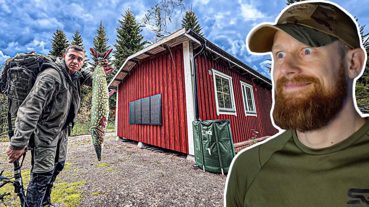 Alles provisorisch in der FLUCHTHÜTTE! - Survival Mattin in Schweden | Fritz Meinecke reagiert