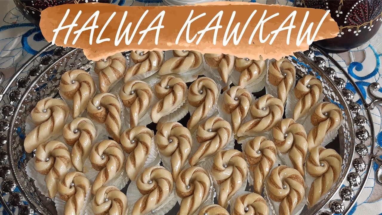 HALWA kawkaw men arwa3 lhalaouiyat chaklan o madakan         من أروع الحلويات شكلا  ومداقا وإقتصادية