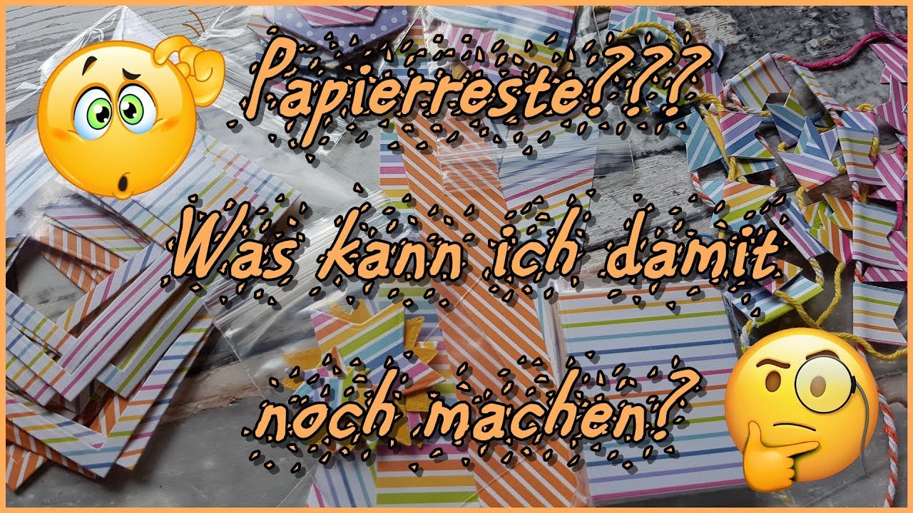 So verbrauche ich meine Papierreste!