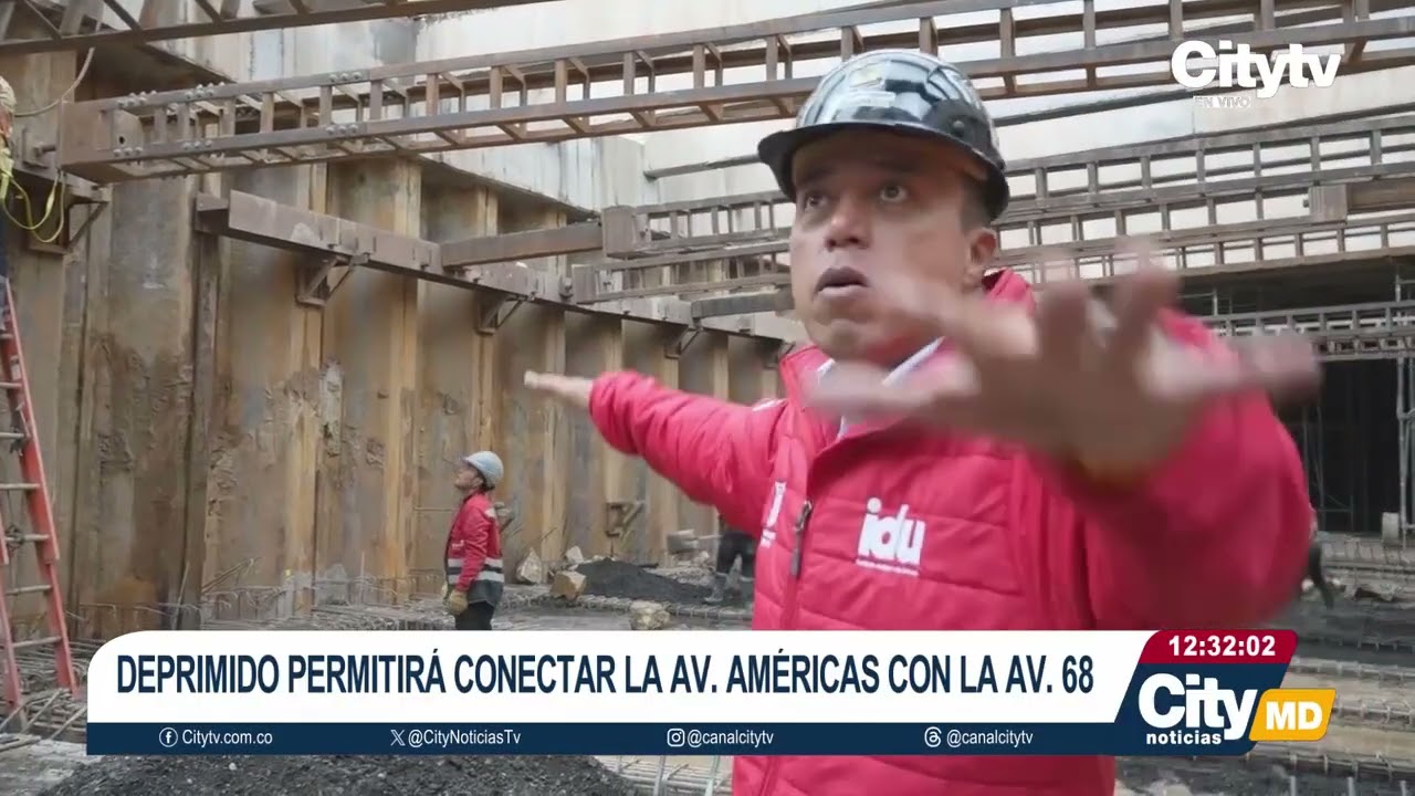 La construcción del deprimido de la Av. Américas con Av. 68 supera un 75% | CityTv