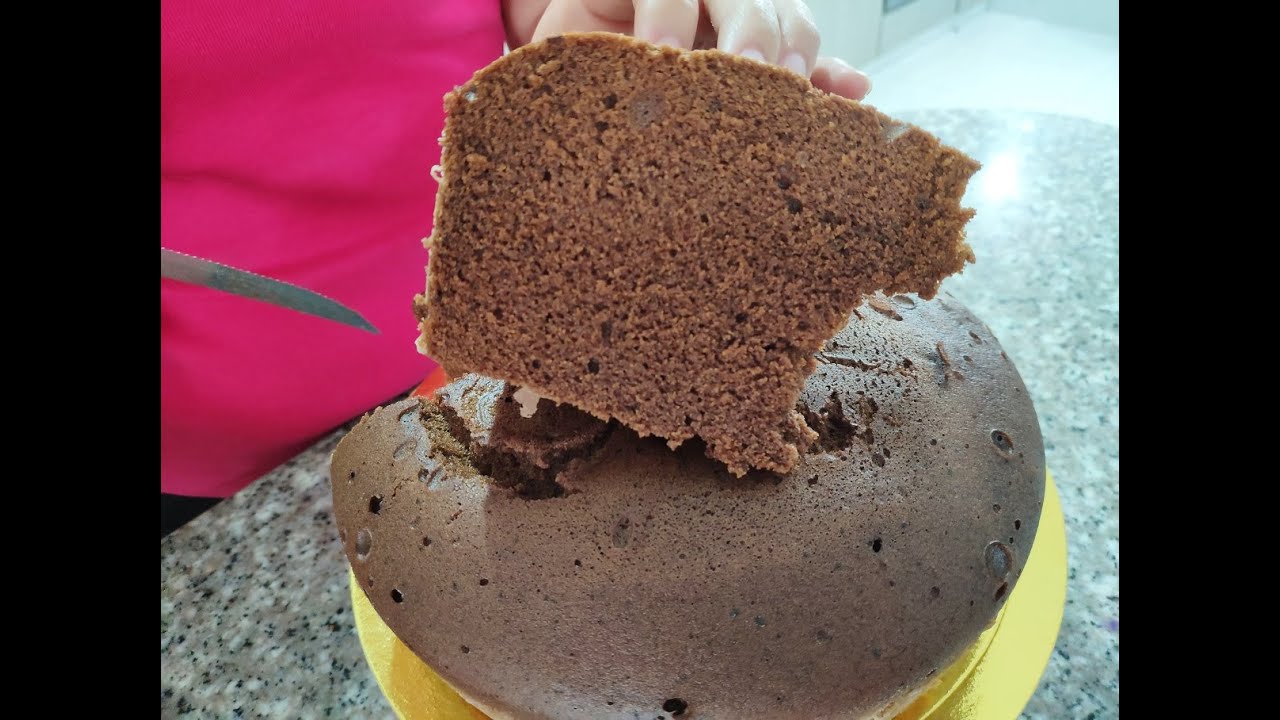 Torta de chocolate - torta chocolate sin horno lista para rellenar o decorar