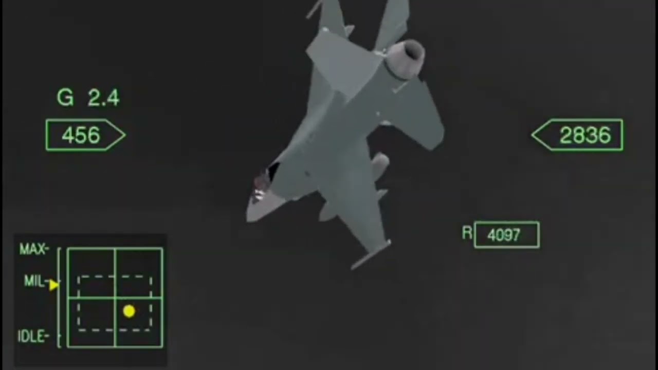 FDR | Unknown Fatal F-16 Crash | Spatial Disorientation