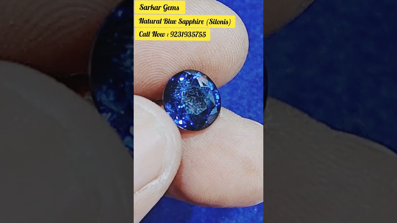 Sarkar Gems । Natural Blue Sapphire । Wholesale Price.