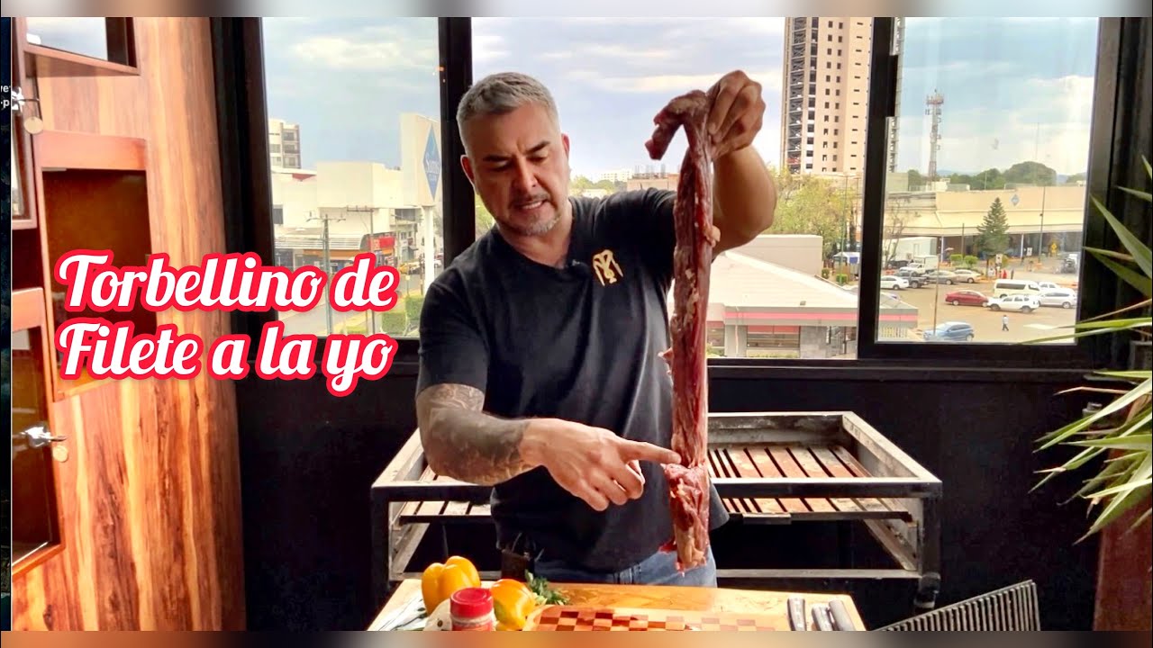 Torbellino de Filete de Res Relleno de Algos
