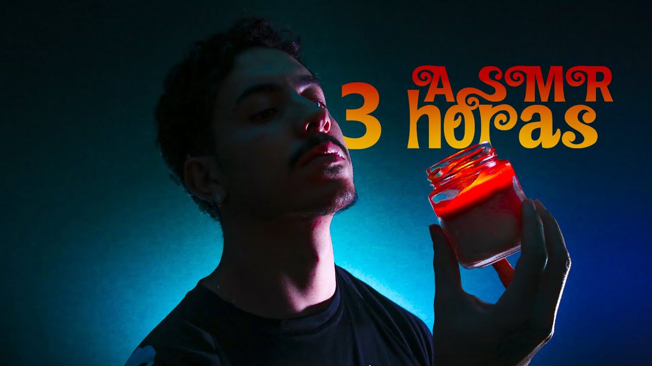 ASMR 3 HORAS: Enviando PAZ para VOCÊ TER SONO! INAUDÍVEL + Fala suave para dormir e relaxar