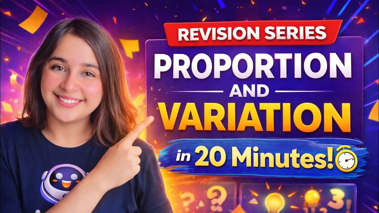 Proportion & Variation in 20 Minutes by Garima Lohan  | One Shot Revision 🔥| Aptiedge