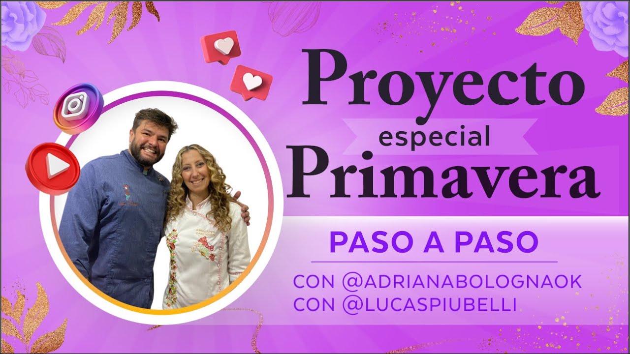 Diseño “Pastel para Primavera” - con Lucas Piubelli❤️