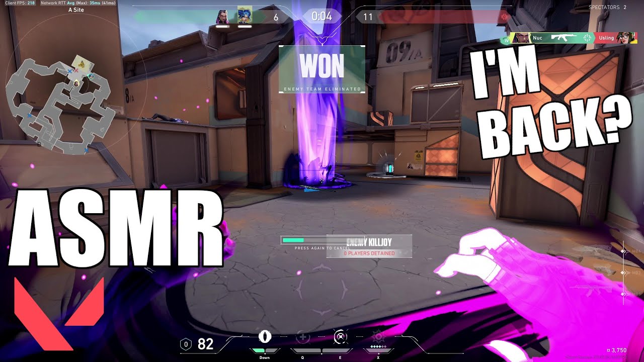 Valorant ASMR | I'm Back? - Rambling With Gameplay