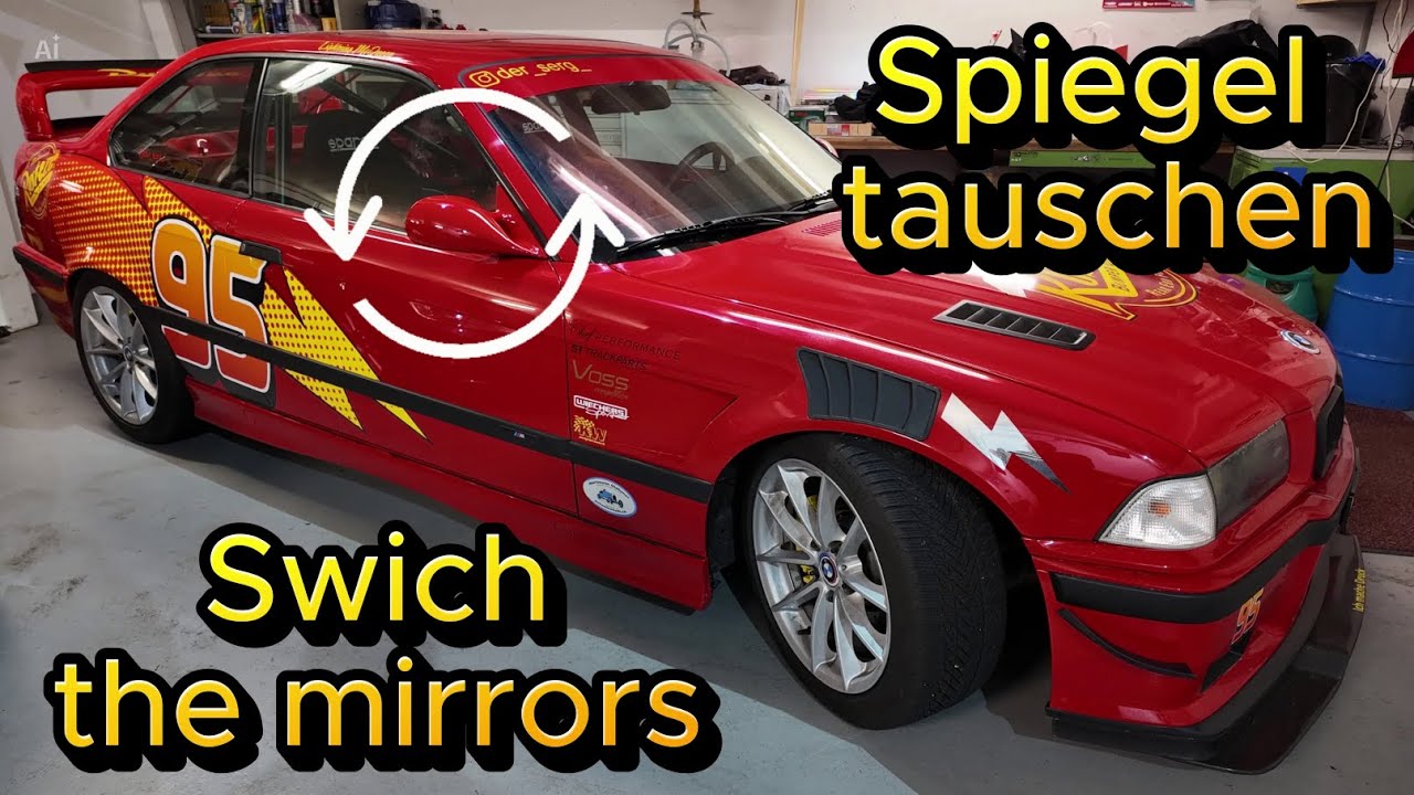 Salberk BMW E36 M3 Spiegel Nachbau – OEM Look / Einbau