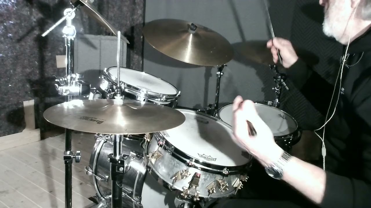 Slo Funk  - The Buddy Rich Big Band - Live Drum Cover By Randy Abbaticola