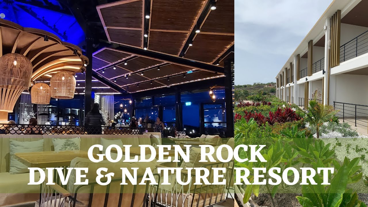 TOURING THE LUXURIOUS "GOLDEN ROCK DIVE & NATURE RESORT" ON ST. EUSTATIUS