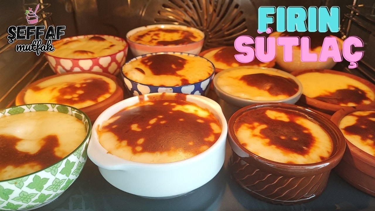 Sonunda O Tarifi Buldum 🤩Nişasta Kullanmadan Tam Ölçülü Fırın Sütlaç TARİFİ💫