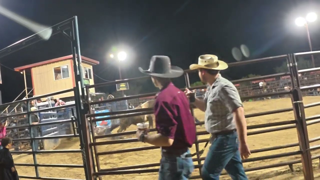 INSANE Bull Ride at Roadrunner Saloon! 🤯 Hold On for 8 Seconds!