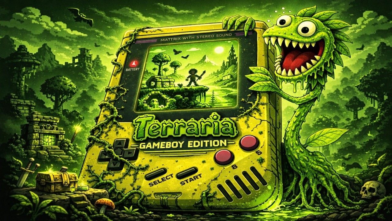 Terraria Gameboy Edition
